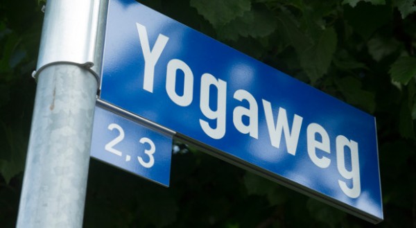 Die Stadt hat Bretz den Yoga-Weg gewidmet. 