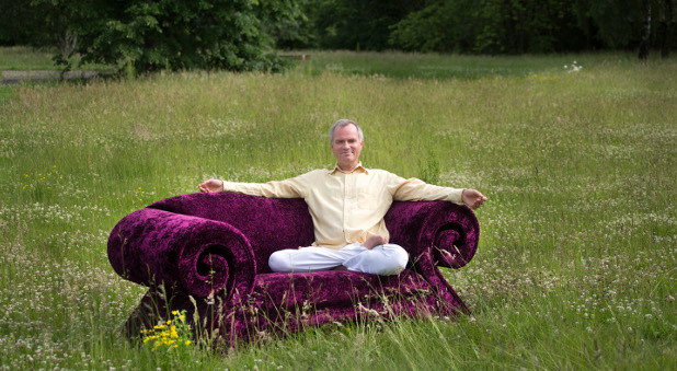 Yoga-Unternehmer Volker Bretz