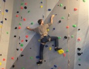 Kletterwand bei easySoft.