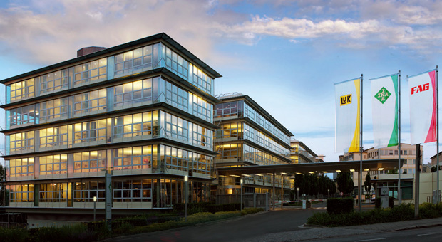 Die Schaeffler-Zentrale in Herzogenaurach.