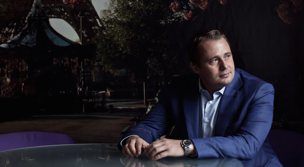 Wie wird man zu einem Start-up-Star? Oskar Hartmann in seinem Büro in Moskau