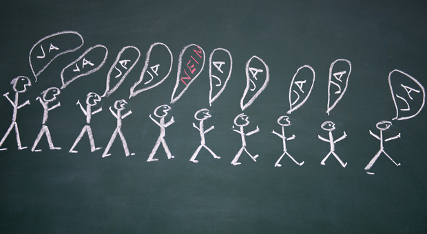 Ja oder Nein - dieser Kundenentscheidung muss sich jeder Unternehmer bei der Akquise stellen. Von Niederlagen sollte man sich nicht entmutigen lassen, findet Vanessa Weber.