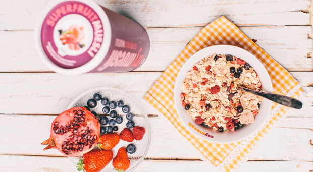 Müslimischungen aus 80 Biozutaten bietet das Start-up seinen Kunden. Das Angebot soll weiter wachsen, genau wie die Zahl der Läden.