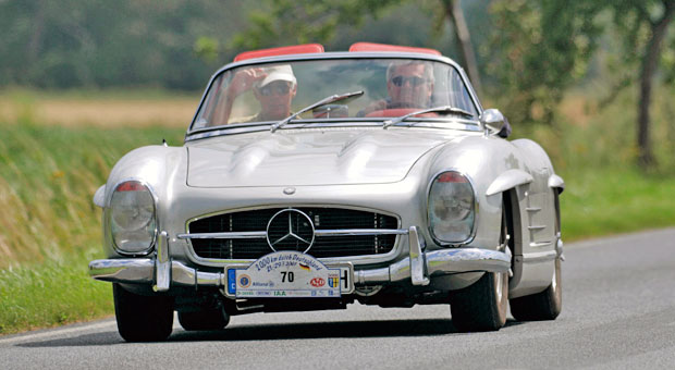 Rollende Geldanlage: Der Mercedes-Benz 300 SL ist laut VDA-Index der Oldtimer mit dem höchsten Wertzuwachs in den vergangenen 16 Jahren.