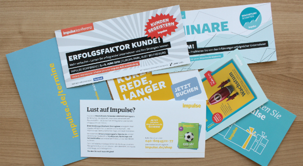 Auch die Impulse-Redaktion versucht sich ab und zu an Flyern. Mit ein paar Tipps sieht es auch bei Ihnen wie vom Profi aus.