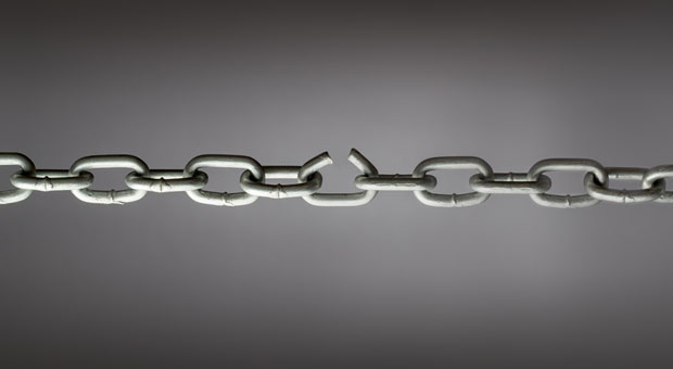 Das schwächste Glied der Kette: Betriebliches Eingliederungsmanagement soll dazu beitragen, dass sich Mitarbeiter beim Wiedereinstieg in den Job nicht überfordern.