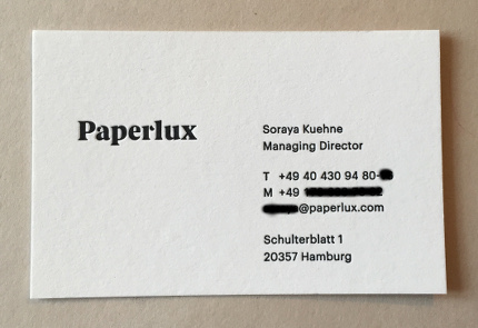 visitenkarte soraya kuehne