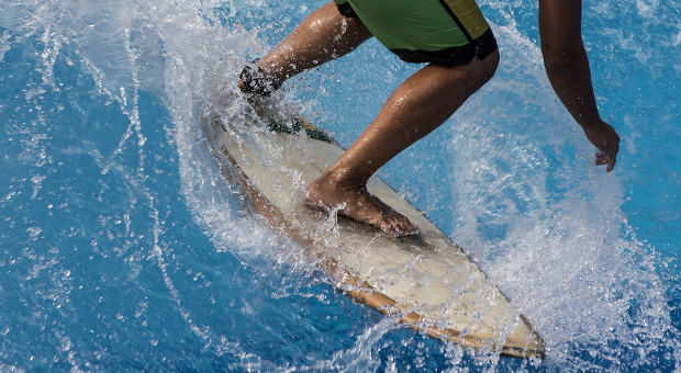 Immer das Gleichgewicht halten: Das gilt nicht nur für Surfer, sondern auch für Unternehmer, die die tägliche Informationsflut bewältigen müssen.