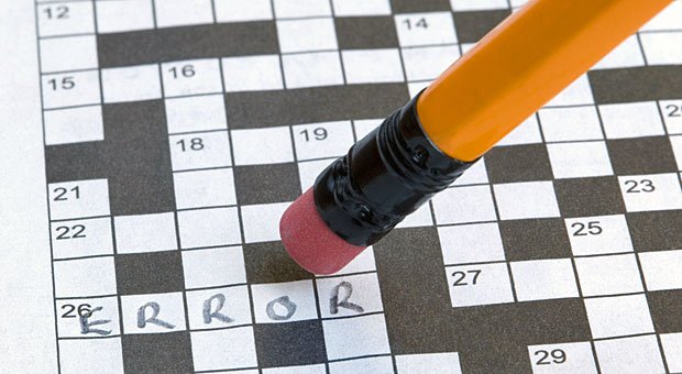 Einfach ausradieren, was nicht passt? So einfach lassen sich Fehler in der Rätselproduktion nicht vertuschen. Fehler vermeiden ist daher das oberste Gebot für Annette Timm und ihre Mitarbeiter.