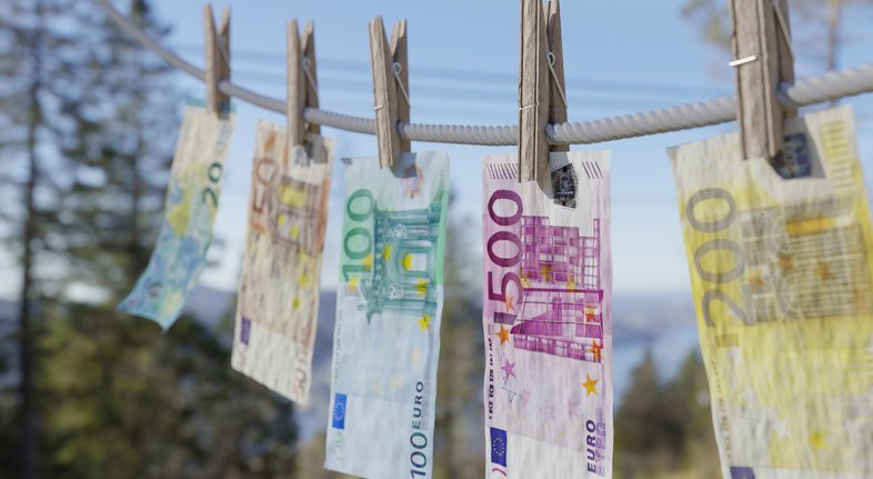 Ab auf die Leine: Das neue Geldwäschegesetz sorgt für strengere Vorschriften bei Bargeldgeschäften.