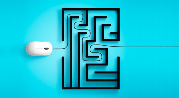 Wo geht's lang? Viele Unternehmen machen es ihren Kunden zu schwer, sich auf der Website zurechtzufinden.