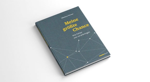 Sich  endlich nicht mehr über Fehler ärgern, sondern sie in Chancen verwandeln. Das neue impulse-Buch "Meine größte Chance" zeigt, wie Unternehmen an Fehlern wachsen können - wenn sie klug mit ihnen umgehen.