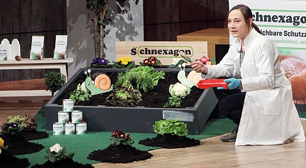 Mit vollem Einsatz bei der Sache: Nadine Sydow vom Start-up Schnexagon konnte die Investoren bei "Die Höhle der Löwen" mit ihrem Pitch überzeugen.