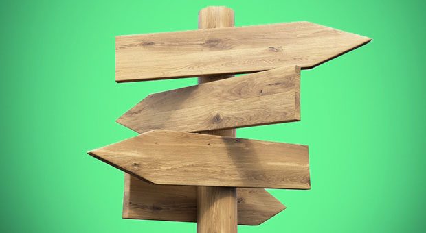 Wo geht's lang? Zielvereinbarungen geben Mitarbeitern Orientierung für den Arbeitsalltag und spornen sie an.