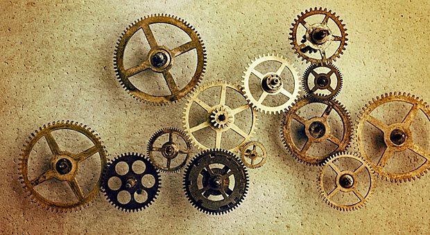 Da greift ein Rädchen ins andere: Damit auch in unserem Team bei impulse alles wie geschmiert läuft, haben wir eine neue Methode ausprobiert. Wir nennen sie: das goldene Zahnrad.