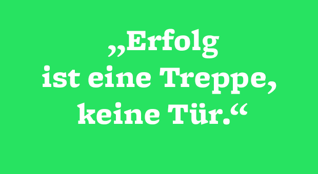 Gesagt hat's die US-amerikanische Verkaufstrainerin Dottie Walters. Ist zwar schon eine Weile her, gilt aber unverändert.