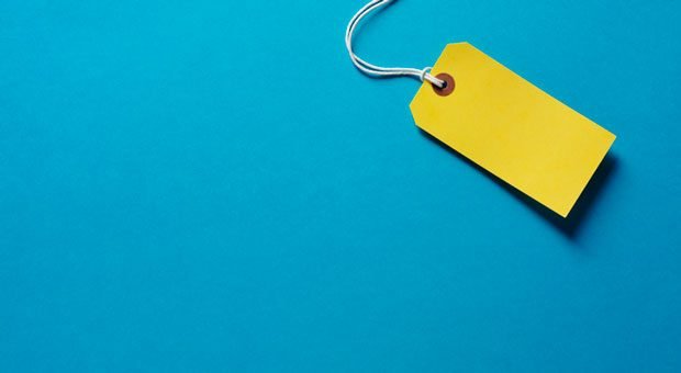 Leere Preisschilder helfen niemanden - das gilt auch für Websites, auf denen Preise genannt werden sollten.