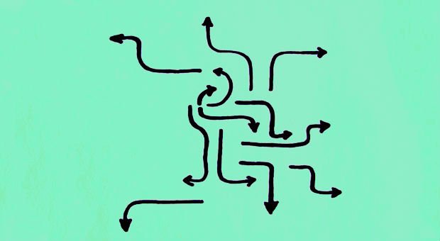 Rechts, links, hoch, runter? Ohne feste Strategie weiß niemand, wo es hingehen soll.