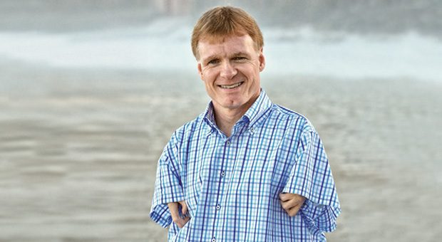 Seine Contergan-Behinderung hat Matthias Berg nicht davon abgehalten, Musiker, Sportler, Jurist und Coach zu werden.