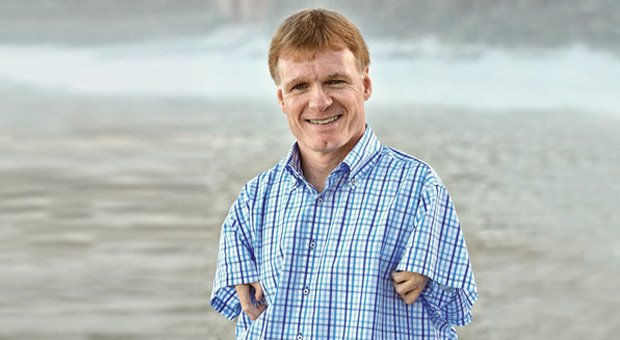 Seine Contergan-Behinderung hat Matthias Berg nicht davon abgehalten, Musiker, Sportler, Jurist und Coach zu werden.