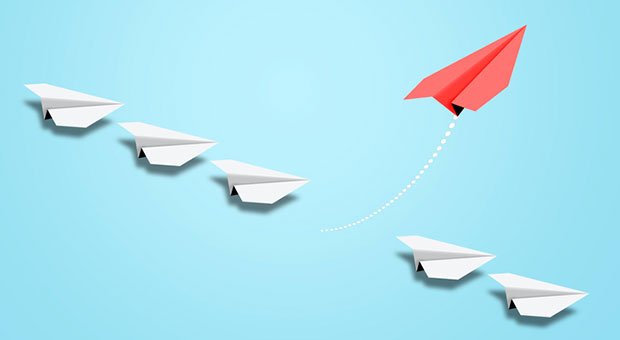 Kreativer Höhenflug: Die Question-Storming-Methode soll frische Ideen ins Team bringen.