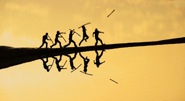 Wer weiß, wie Menschen früher mit der Steinzeit-Methode Beute machten, hat als Unternehmer mehr Erfolg.