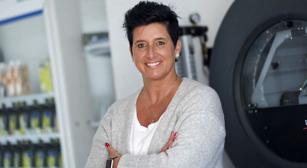 Daniela Schleich, Mitinhaberin einer Autolackiererei: "Die beste Entscheidung, die wir treffen konnten“.