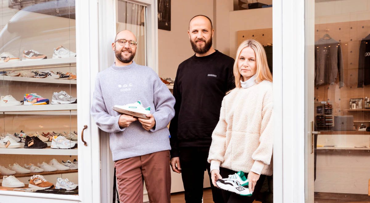 Stefan Schrader, Till Hokema und Claudia Hartung