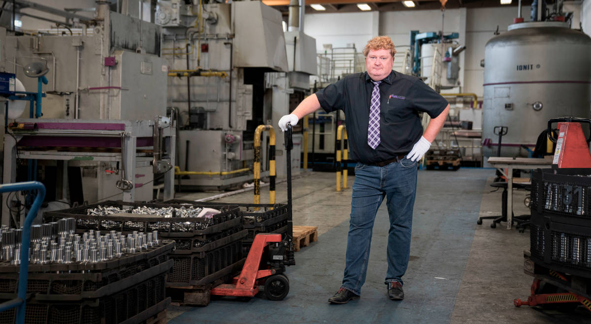 Markus Knieza Löwen Härterei