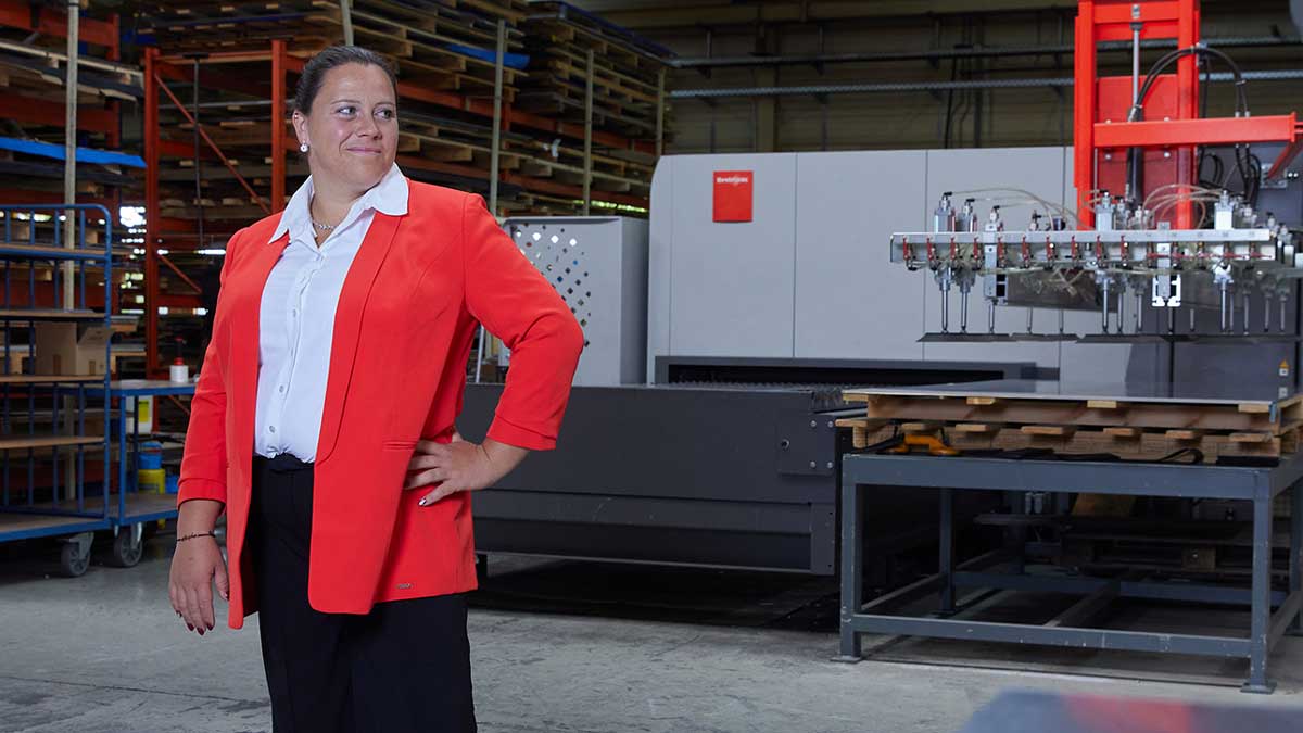 Franziska Weihbrecht, Geschäftsführerin von Weihbrecht Lasertechnik.