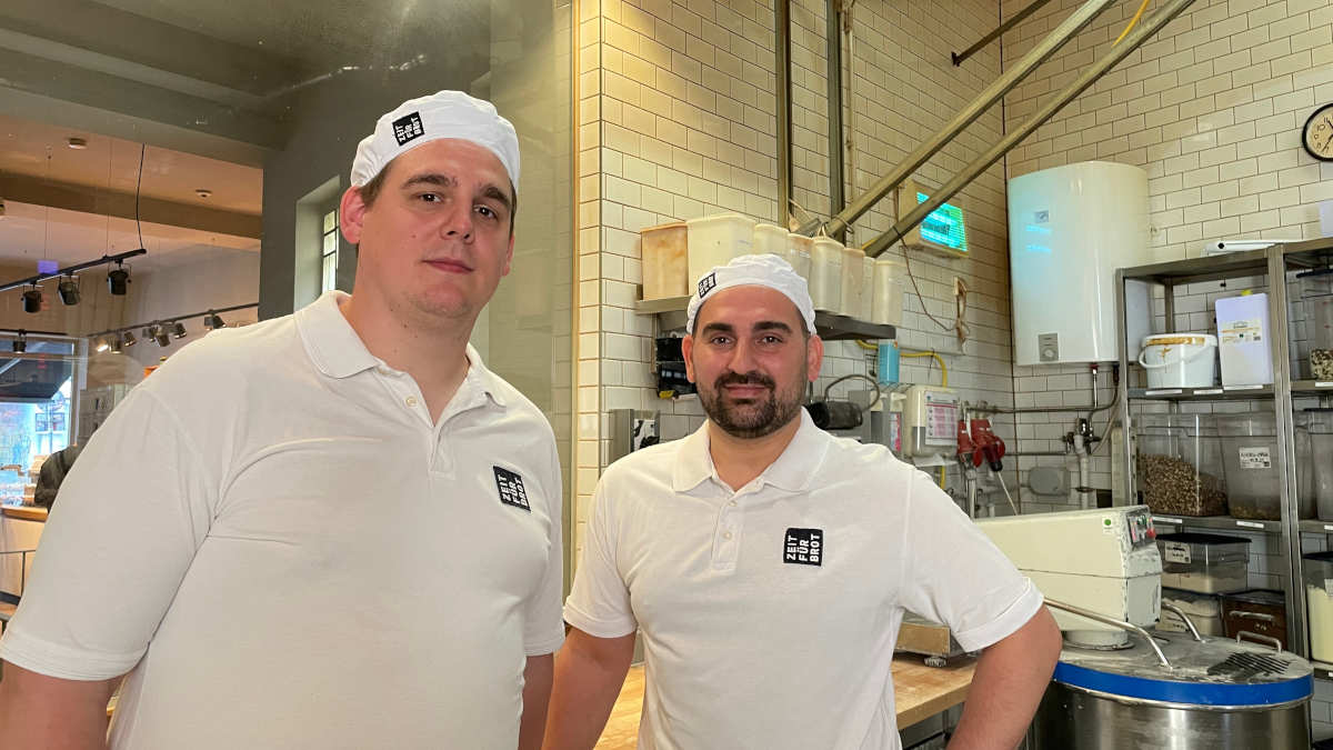 Ozan Tarhan und Gordon Muß