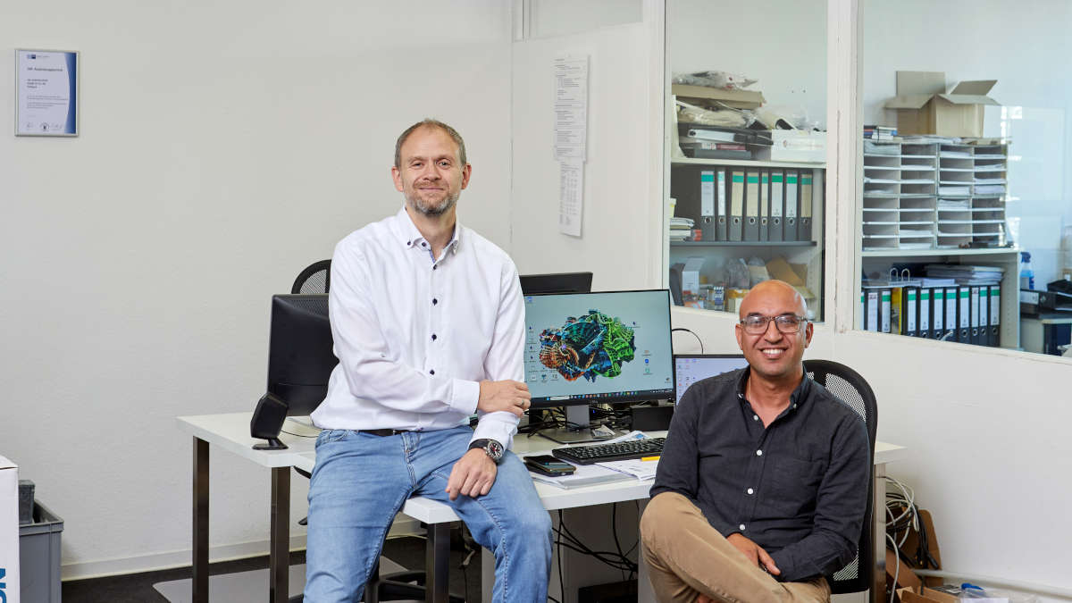 Stephan Angele und Peter Shabany