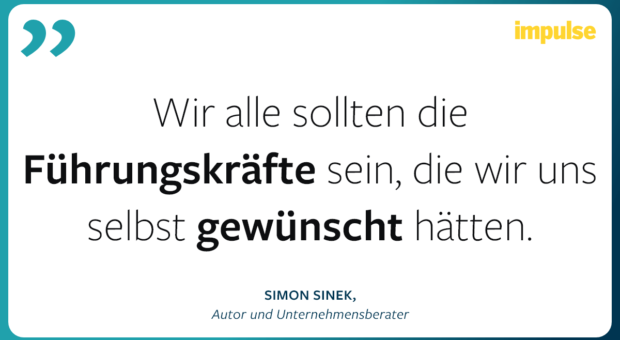 Zitat über Führungskräfte von Simon Sinek