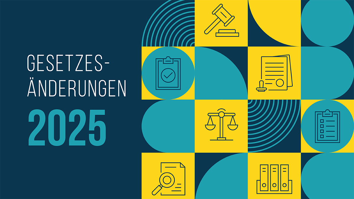 Welche Gesetzesänderungen und neuen Gesetze treten 2025 in Kraft? Was ab Januar gilt.