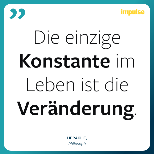 Zitat über Veränderung von Heraklit