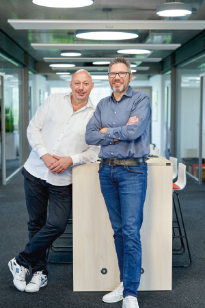 Marco Mey,Thorsten Drewes (rechts)