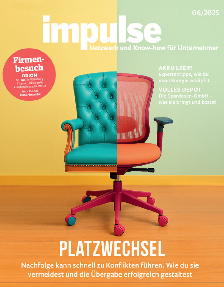 Covermotiv eines impulse-Magazins 